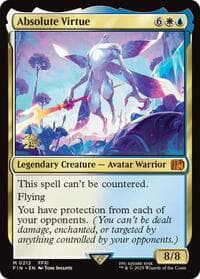 Absolute Virtue - Prerelease Cards - Magic: The Gathering card