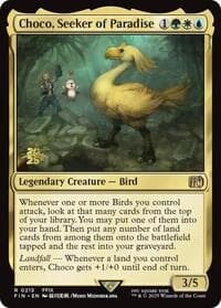 Choco, Seeker of Paradise - Prerelease Cards - Magic: The Gathering card