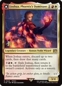 Joshua, Phoenix's Dominant - Prerelease Cards - Magic: The Gathering card