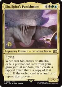 Sin, Spira's Punishment - Prerelease Cards - Magic: The Gathering card