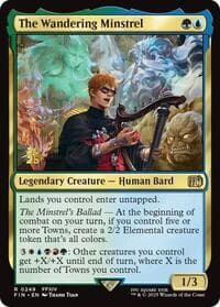 The Wandering Minstrel - Prerelease Cards - Magic: The Gathering card