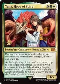 Yuna, Hope of Spira - Prerelease Cards - Magic: The Gathering card