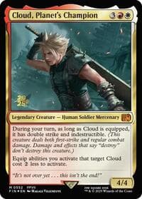 Cloud, Planet's Champion - Prerelease Cards - Magic: The Gathering card