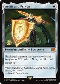 Aettir and Priwen - Prerelease Cards - Magic: The Gathering card