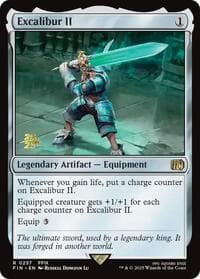 Excalibur II - Prerelease Cards - Magic: The Gathering card