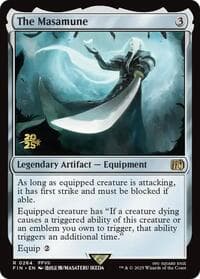 The Masamune - Prerelease Cards - Magic: The Gathering card