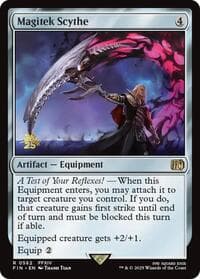 Magitek Scythe - Prerelease Cards - Magic: The Gathering card