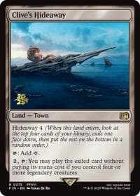 Clive's Hideaway - Prerelease Cards - Magic: The Gathering card