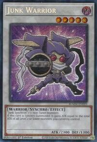 Junk Warrior - Battles of Legend: Monster Mayhem - YuGiOh card