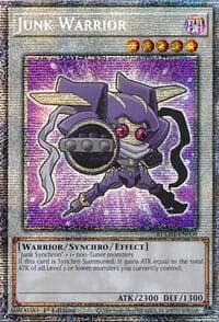Junk Warrior (Starlight Rare) - Battles of Legend: Monster Mayhem - YuGiOh card