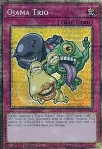 Ojama Trio (Starlight Rare) - Battles of Legend: Monster Mayhem - YuGiOh card