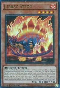 Jurrac Stego - Battles of Legend: Monster Mayhem - YuGiOh card