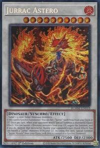Jurrac Astero - Battles of Legend: Monster Mayhem - YuGiOh card