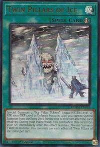 Twin Pillars of Ice - Battles of Legend: Monster Mayhem - YuGiOh card