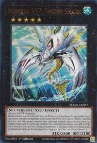 Number S37: Spider Shark - Battles of Legend: Monster Mayhem - YuGiOh card