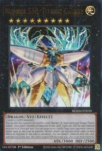 Number S38: Titanic Galaxy - Battles of Legend: Monster Mayhem - YuGiOh card