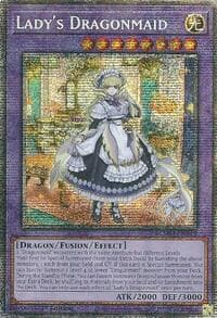 Lady's Dragonmaid (Starlight Rare) - Battles of Legend: Monster Mayhem - YuGiOh card