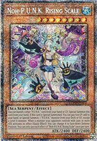Noh-P.U.N.K. Rising Scale (Starlight Rare) - Battles of Legend: Monster Mayhem - YuGiOh card