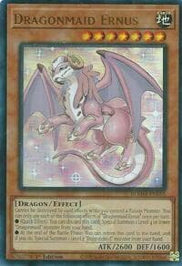 Dragonmaid Ernus - Battles of Legend: Monster Mayhem - YuGiOh card