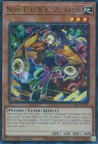 Noh-P.U.N.K. Ze Amin - Battles of Legend: Monster Mayhem - YuGiOh card