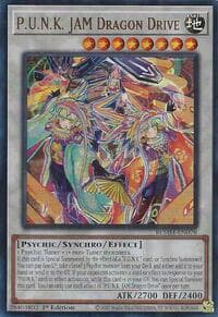 P.U.N.K. JAM Dragon Drive - Battles of Legend: Monster Mayhem - YuGiOh card