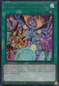 P.U.N.K. JAM Extreme Session - Battles of Legend: Monster Mayhem - YuGiOh card