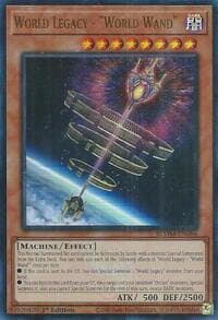 World Legacy - "World Wand" - Battles of Legend: Monster Mayhem - YuGiOh card