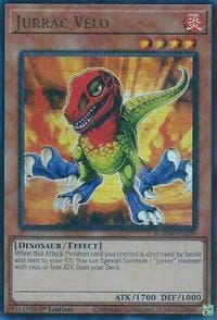 Jurrac Velo - Battles of Legend: Monster Mayhem - YuGiOh card