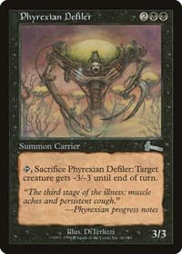 Phyrexian Defiler - Urza's Legacy - Magic: The Gathering card