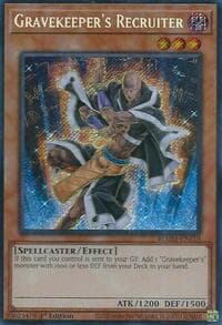 Gravekeeper's Recruiter - Battles of Legend: Monster Mayhem - YuGiOh card