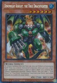 Dinomight Knight, the True Dracofighter - Battles of Legend: Monster Mayhem - YuGiOh card