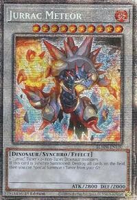 Jurrac Meteor (Starlight Rare) - Battles of Legend: Monster Mayhem - YuGiOh card