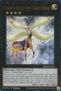Number 8: Heraldic King Genom-Heritage - Battles of Legend: Monster Mayhem - YuGiOh card