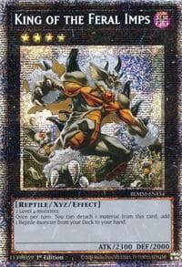 King of the Feral Imps (Starlight Rare) - Battles of Legend: Monster Mayhem - YuGiOh card