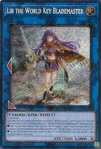 Lib the World Key Blademaster - Battles of Legend: Monster Mayhem - YuGiOh card