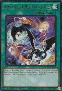 Advanced Heraldry Art - Battles of Legend: Monster Mayhem - YuGiOh card