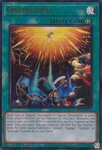 Onomatopia - Battles of Legend: Monster Mayhem - YuGiOh card