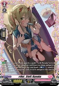 #Hot_Stuff, Kyouka - D Promo Cards - Cardfight Vanguard card