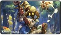 FINAL FANTASY Black Stitched Playmat for Magic: The Gathering - Premium Vivi Ornitier - Ultra Pro Playmats - Playmats card