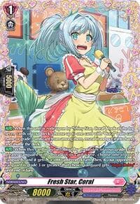 Fresh Star, Coral - D Promo Cards - Cardfight Vanguard card