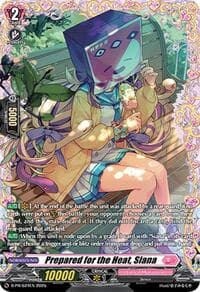 Prepared for the Heat, Siana - D Promo Cards - Cardfight Vanguard card