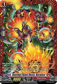 Roaring Flame Beast, Karaleor - D Promo Cards - Cardfight Vanguard card