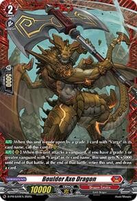 Boulder Axe Dragon - D Promo Cards - Cardfight Vanguard card