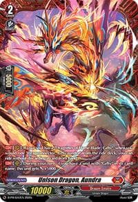 Unison Dragon, Aundra - D Promo Cards - Cardfight Vanguard card