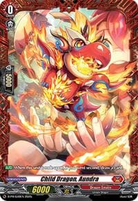 Child Dragon, Aundra - D Promo Cards - Cardfight Vanguard card