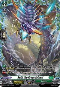Split the Preordained - D Promo Cards - Cardfight Vanguard card