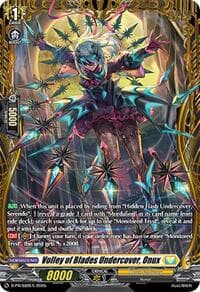 Volley of Blades Undercover, Onux - D Promo Cards - Cardfight Vanguard card