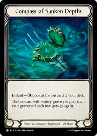 Compass of Sunken Depths (LGS398) - Flesh and Blood: Promo Cards - Flesh and Blood TCG card