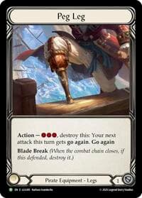 Peg Leg (LGS395) - Flesh and Blood: Promo Cards - Flesh and Blood TCG card