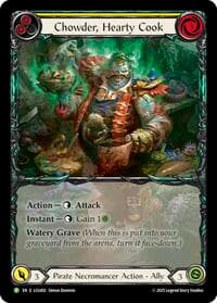 Chowder, Hearty Cook (LGS402) - Flesh and Blood: Promo Cards - Flesh and Blood TCG card